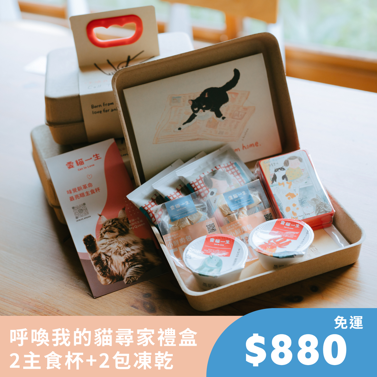 李瑾倫|呼喚我的貓尋家禮盒